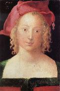 Albrecht Durer Young Woman with a Red Beret oil painting picture wholesale